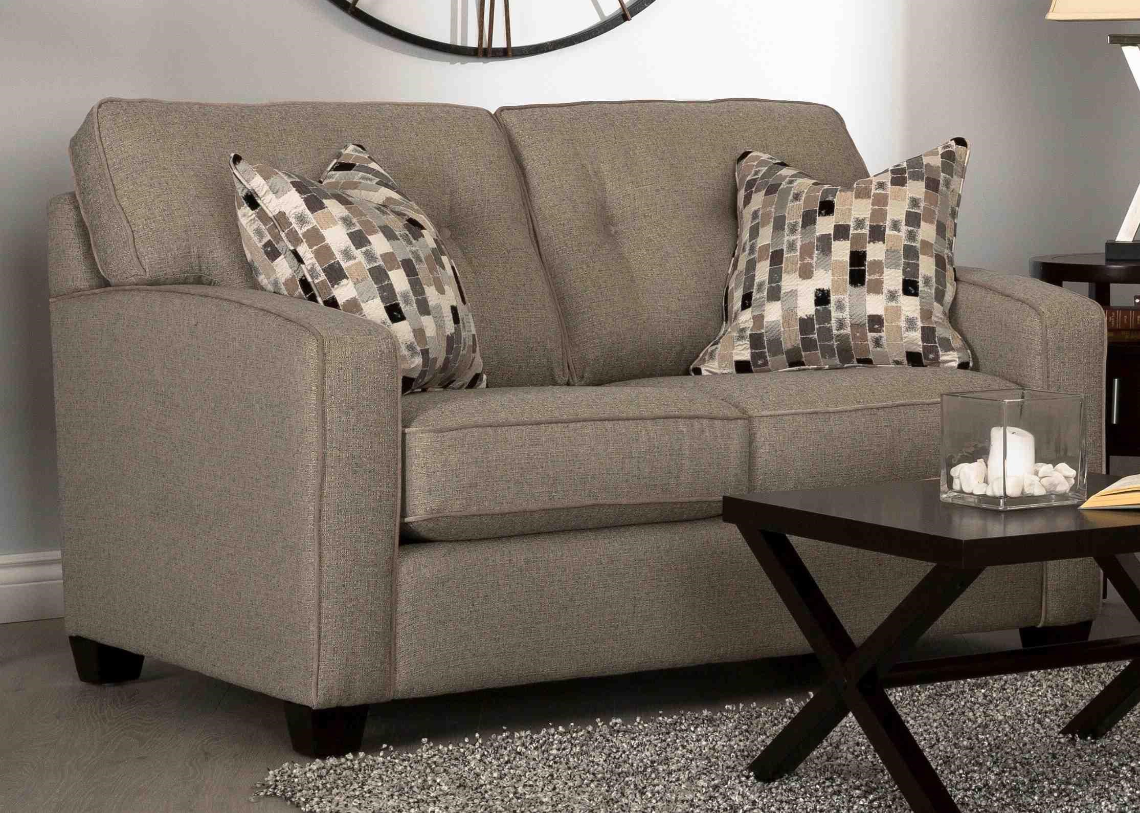 Throw pillows on loveseat cheap